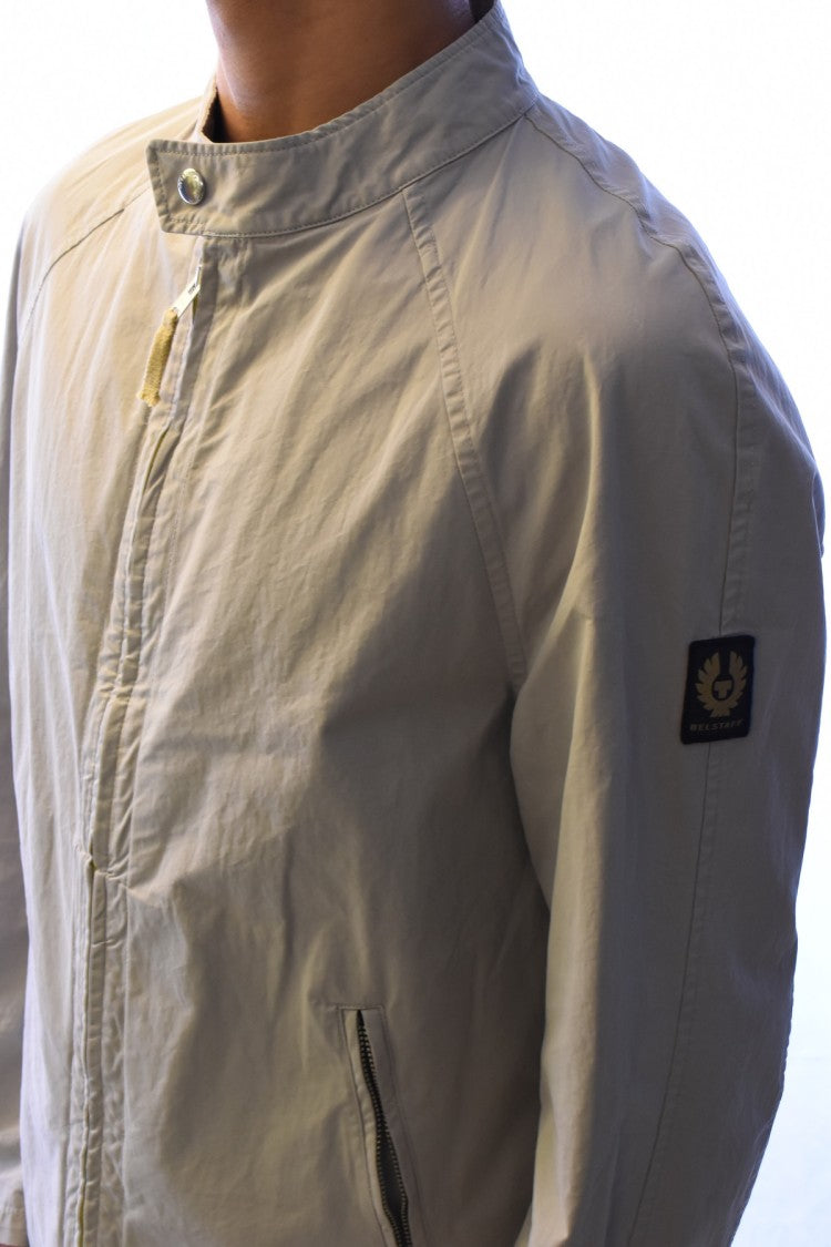 Belstaff Slate Technical Nylon Zip-Up Jacket