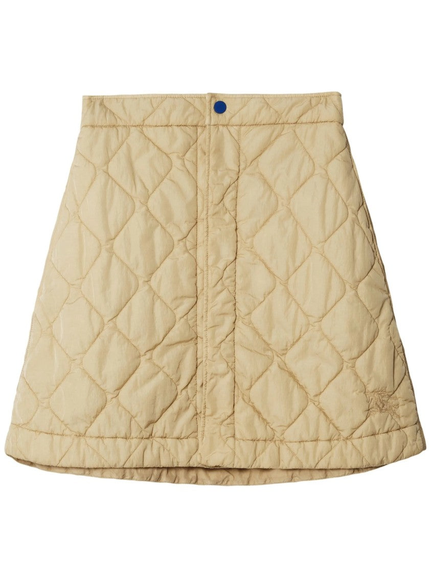 Burberry Quilted Textured Skirt