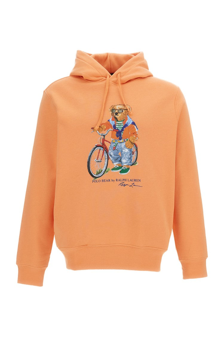 Polo Ralph Lauren Orange Printed Hoodie