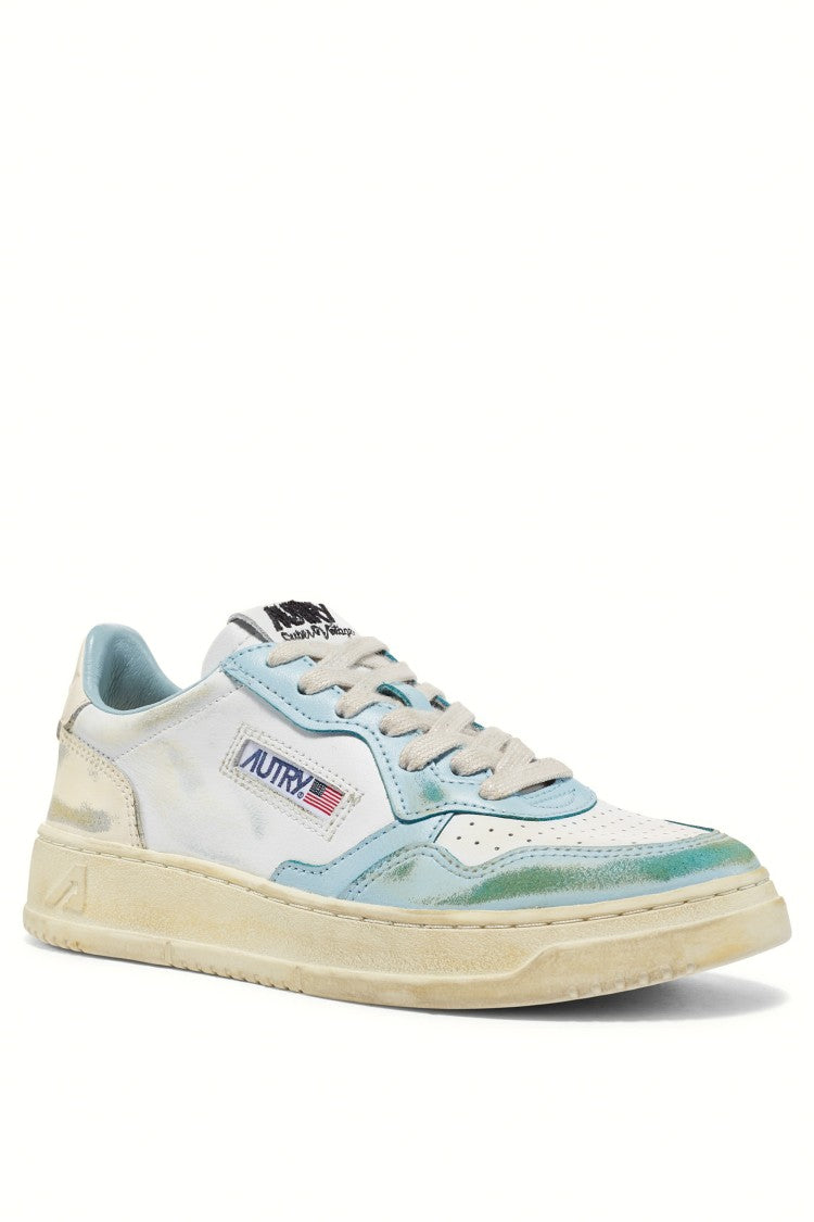 Autry Women’S Super Vintage Leather Sneakers
