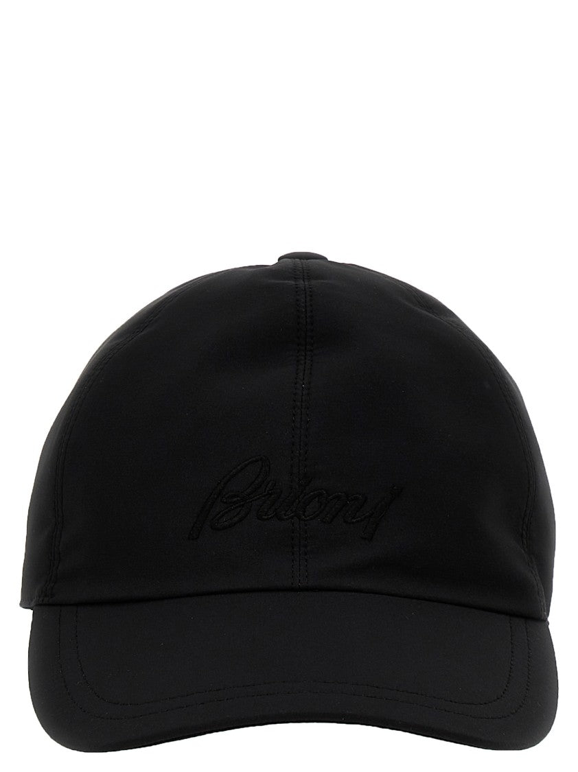 Brioni Technical Fabric Cap With Subtle Embroidered Logo
