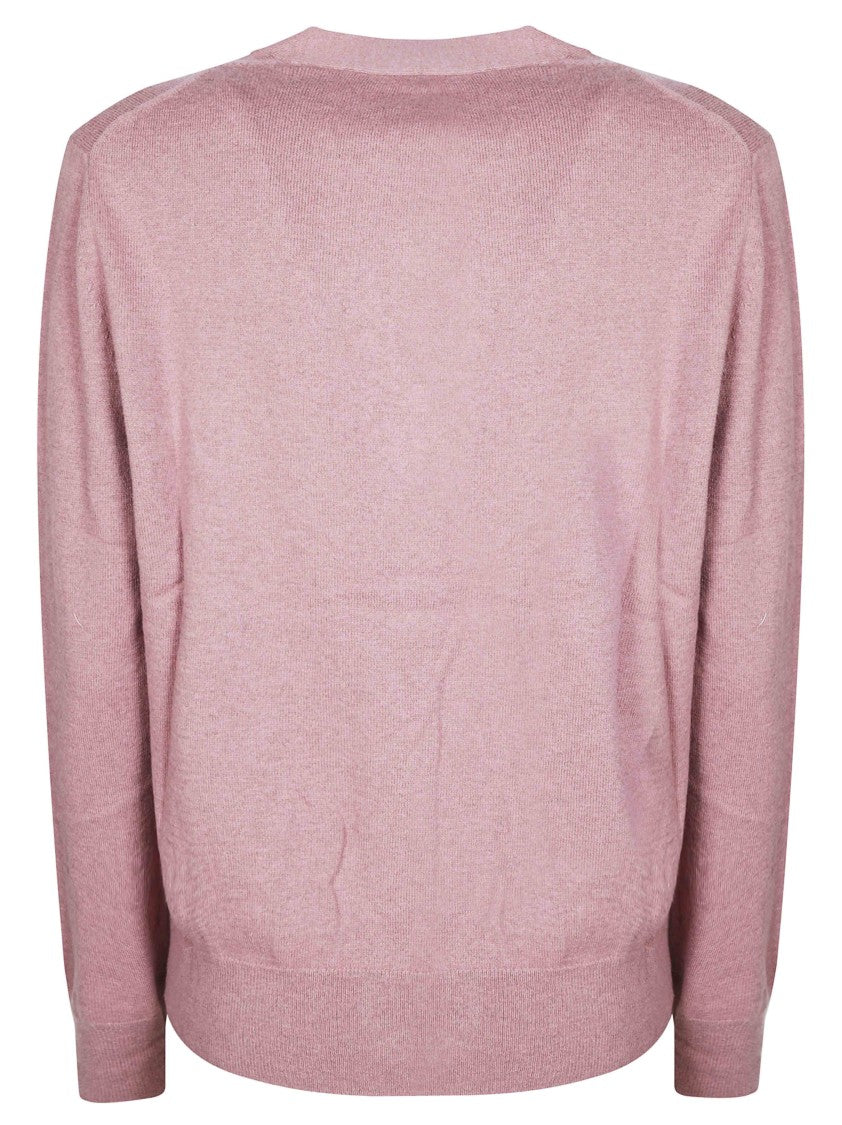 Isabel Marant Karinagz Soft V-Neck Knit Cardigan