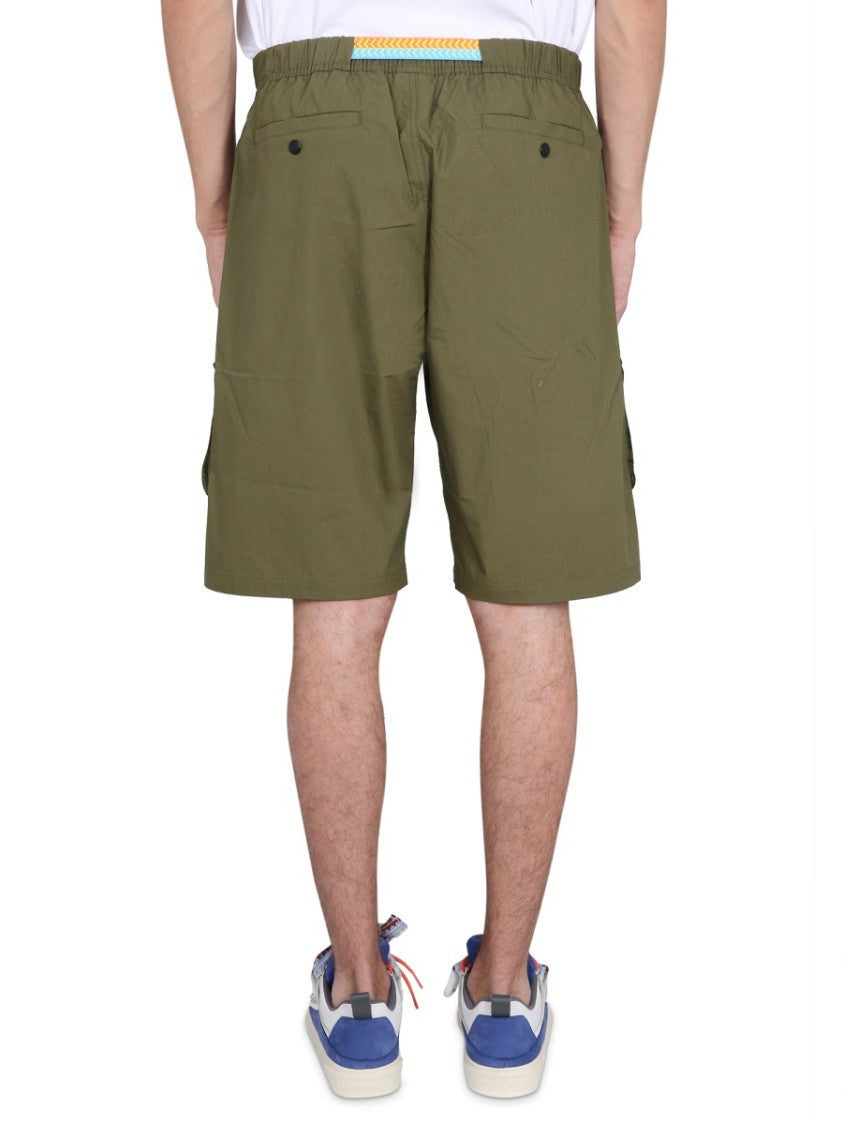 Marcelo Burlon Cargo Bermuda Cross