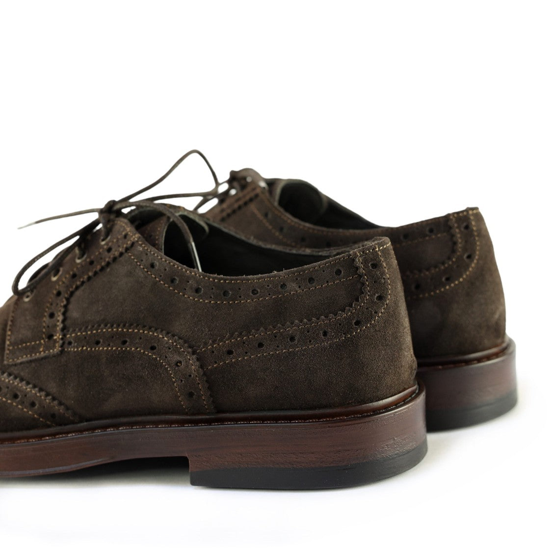 Ton Gout Refined Derby Shoes With Intricate Brogue Detailing