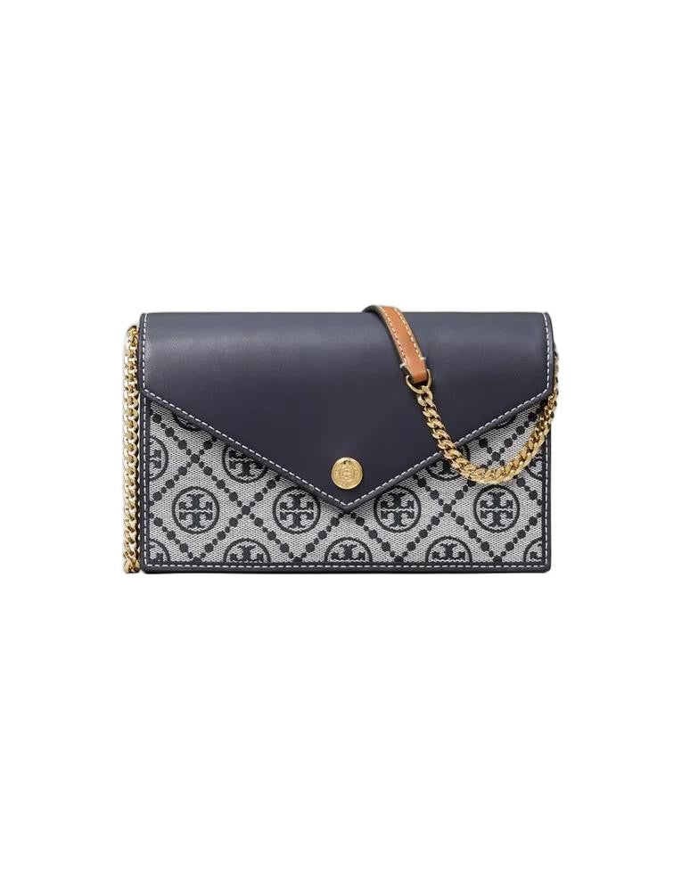 Tory Burch T Monogram Enevelope Chain Wallet