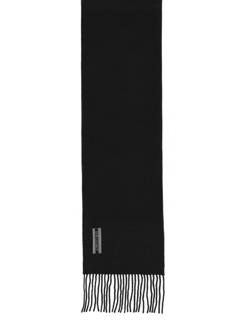 Our Legacy Estate Long Fringed Wool Scarf