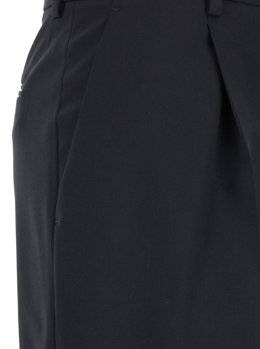 Pt Torino Tailored Wide-Leg Trousers