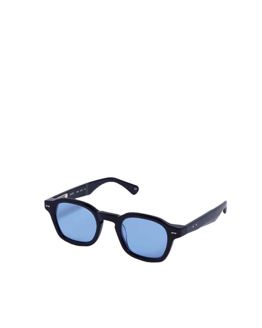 Peter And May Hero Sun Black Blue Sunglasses