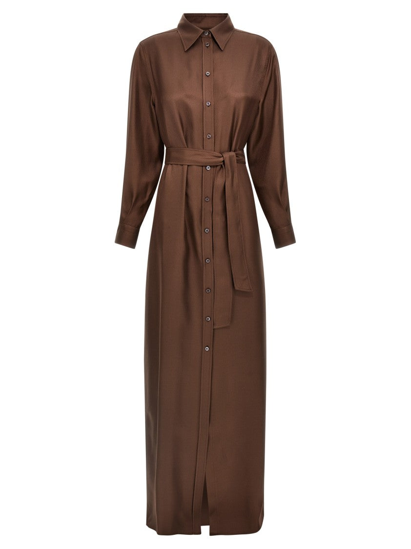 Tom Ford Silk Twill Chemisier Dress