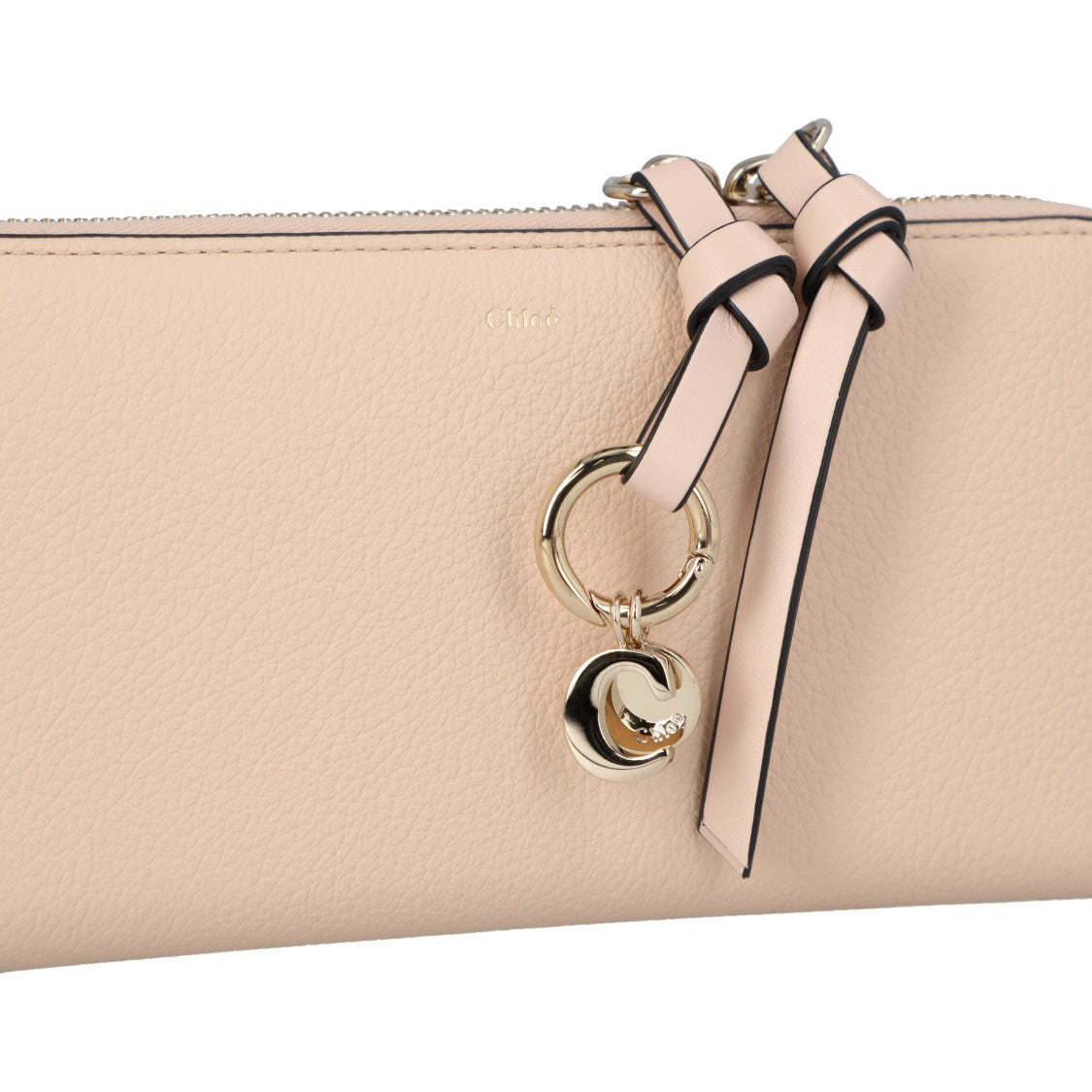 Chloé Alphabet Long Wallet Beige
