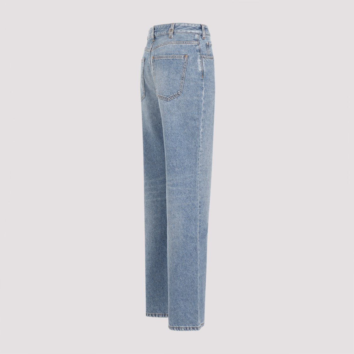 Chloé Foggy Blue Cotton Jeans