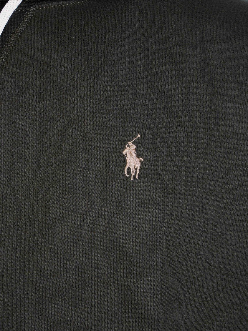 Polo Ralph Lauren Deep Olive Green Long-Sleeve Knit Hoodie