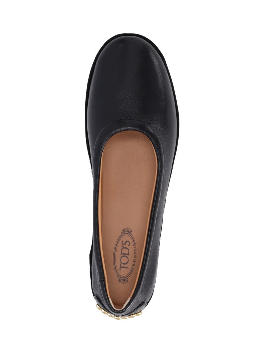 Tod's "Gommini" Ballerinas – Black