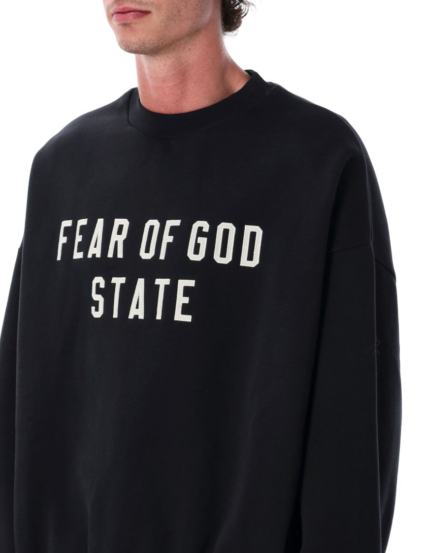 Fear Of God 90’S Fit Fleece Crewneck Sweatshirt