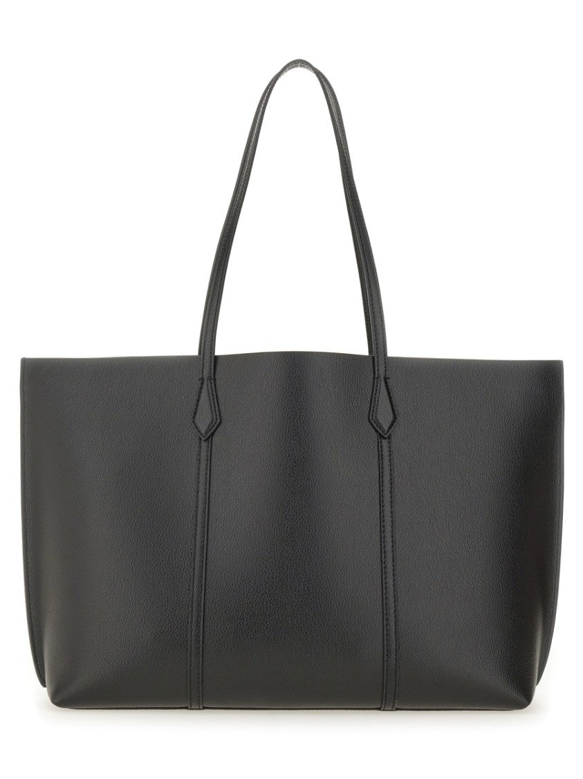 Tory Burch Neutral Perry Minimalist Leather Tote Bag