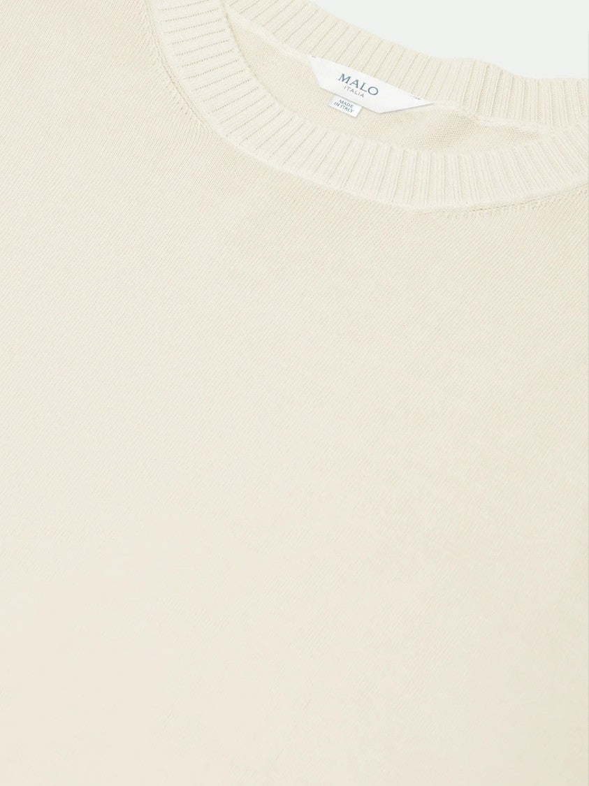 Malo Lightweight Cotton Knit Top