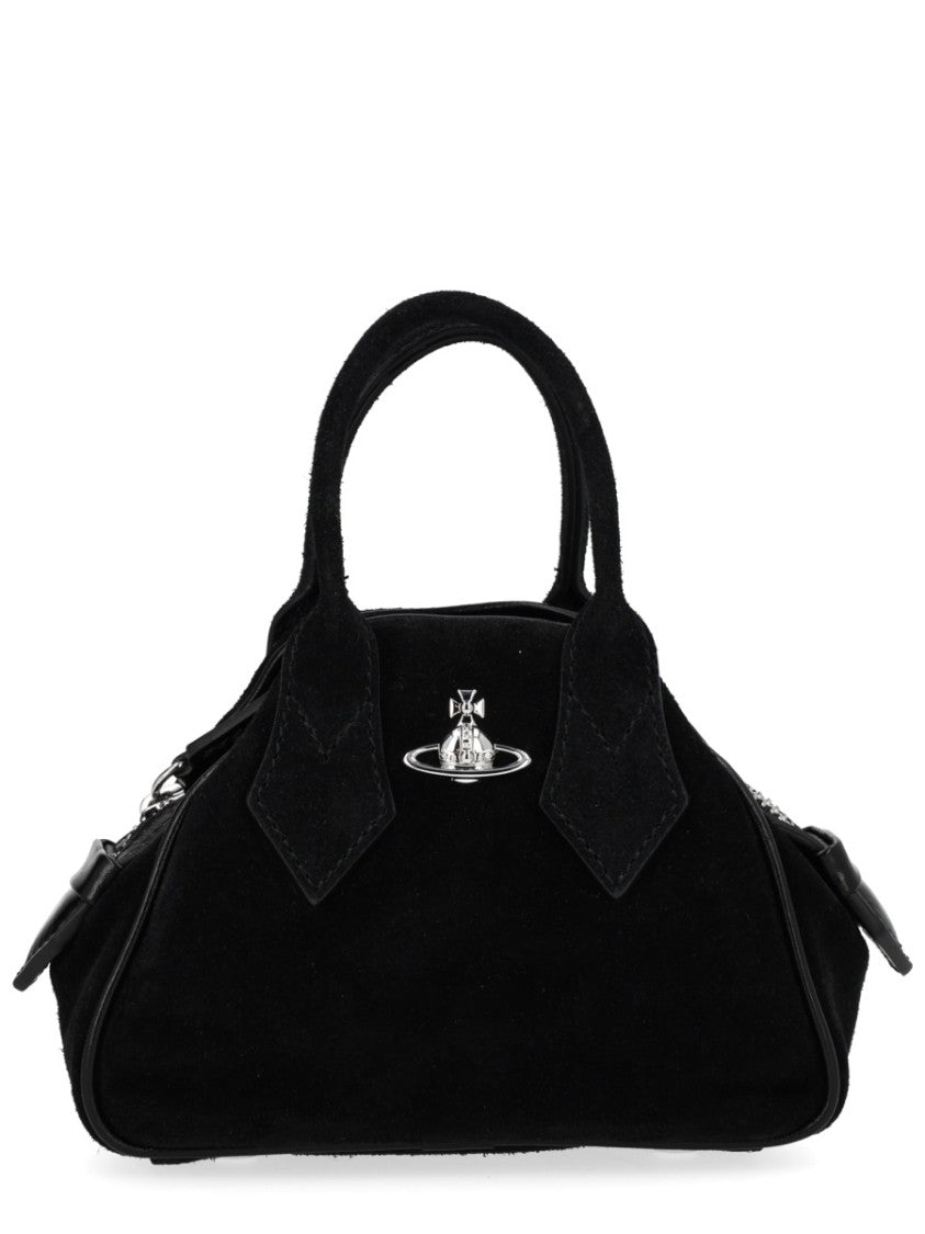 Vivienne Westwood Neutrals Mini Yasmine Supple Leather Handbag