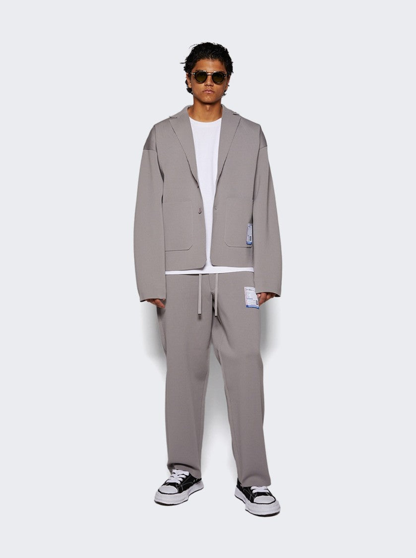 Maison Mihara Yasuhiro Milan Rib Jacket Light Grey