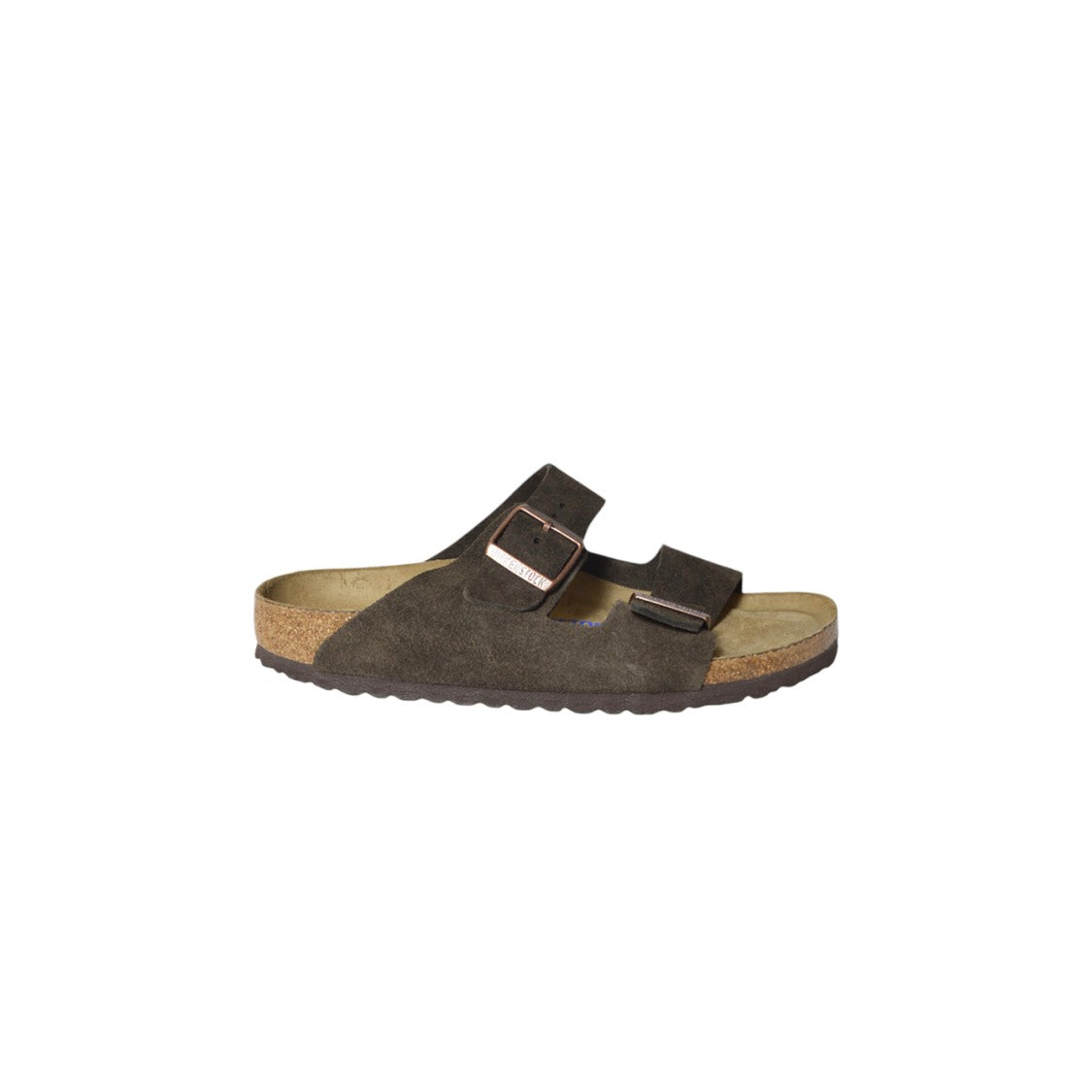 Birkenstock Classic Two-Strap Suede Sandals With Adjustable Buckles