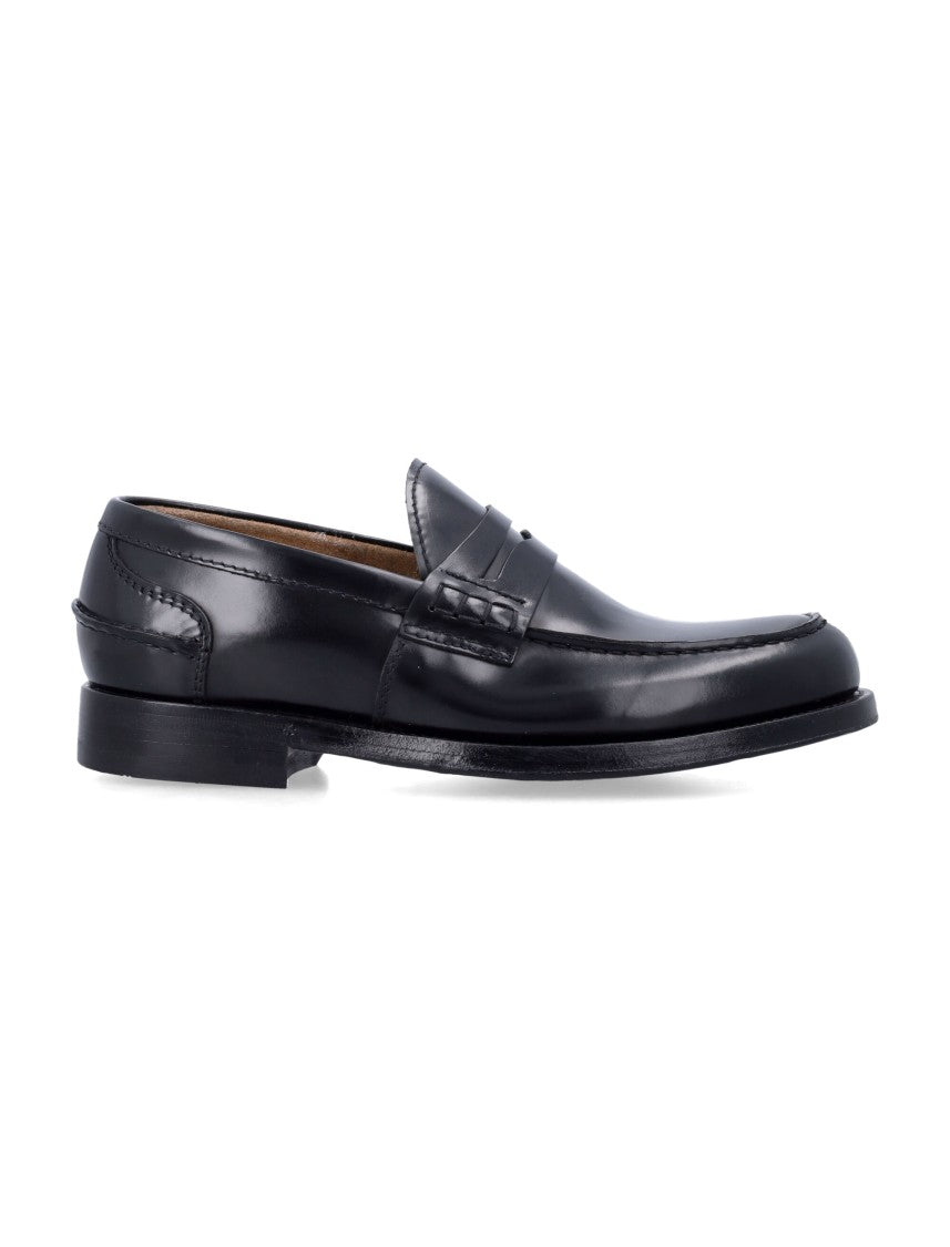 Green George Green George Polished Leather Classic Loafers