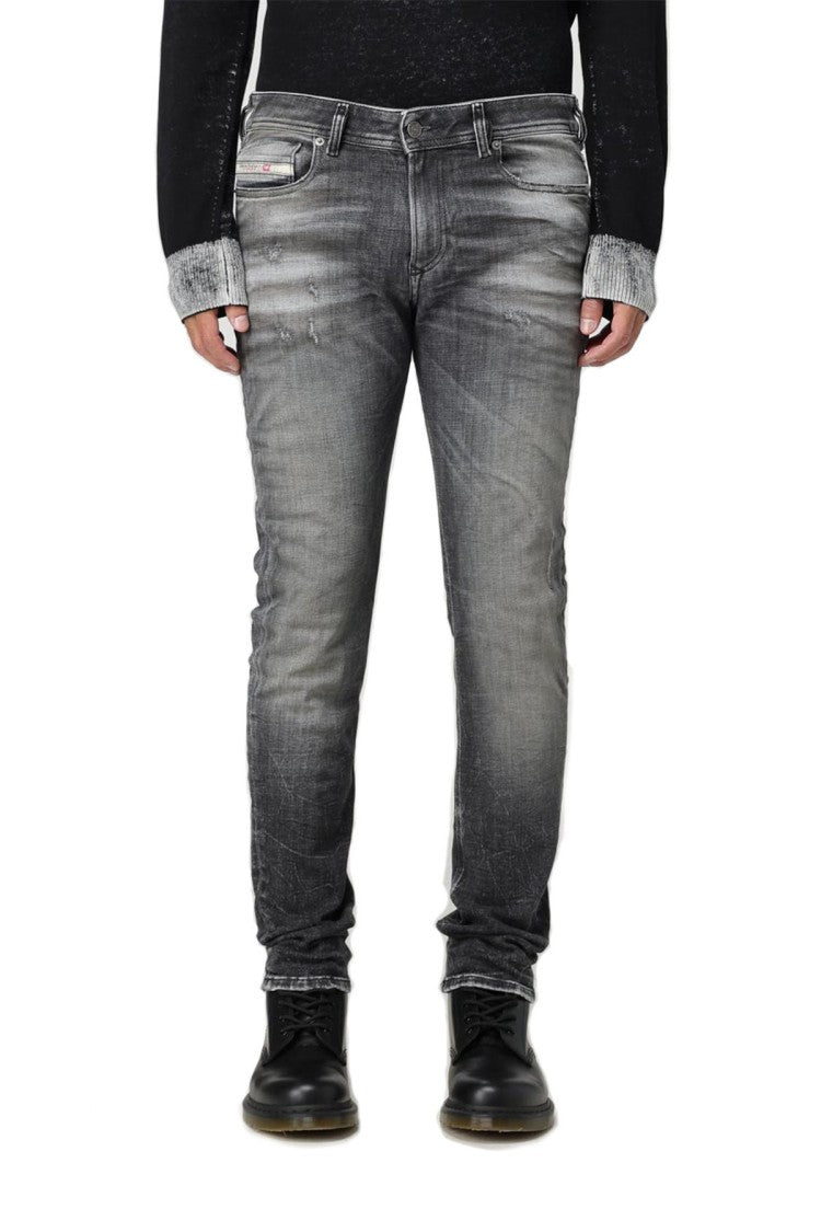 Diesel Black Cotton Jeans