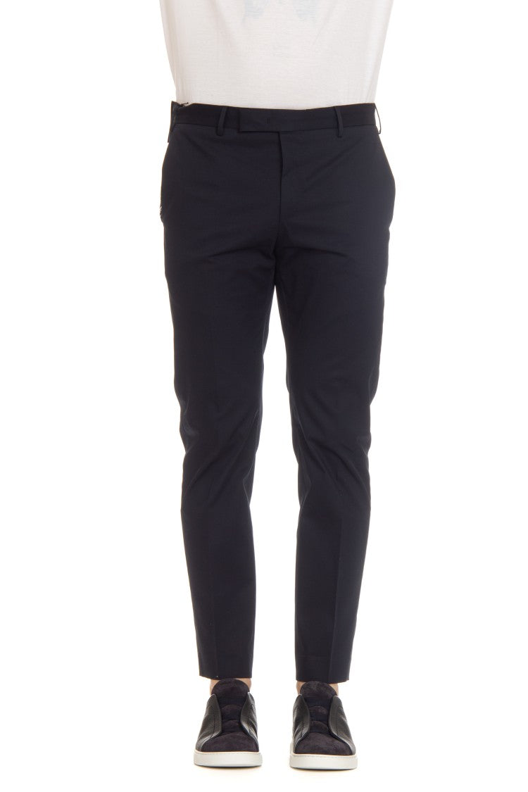 Pt Torino Twill Cotton Fit Ten Trousers