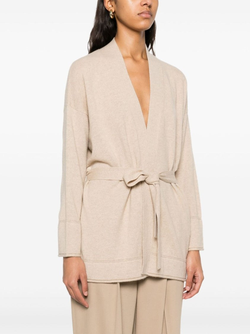 Max Mara Relaxed Fit Sweater With Deep V-Neckline
