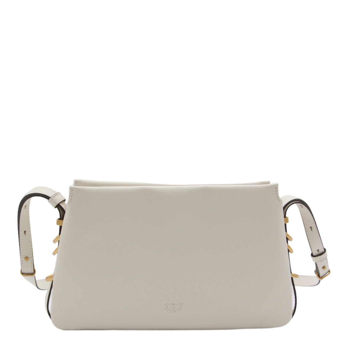Pinko Structured Minimalist Shoulder Bag With Zippered Closure