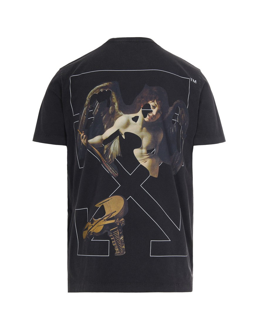 Off-White Cupid Arrow Slim S/S Tee Vintage Black/White T-Shirt