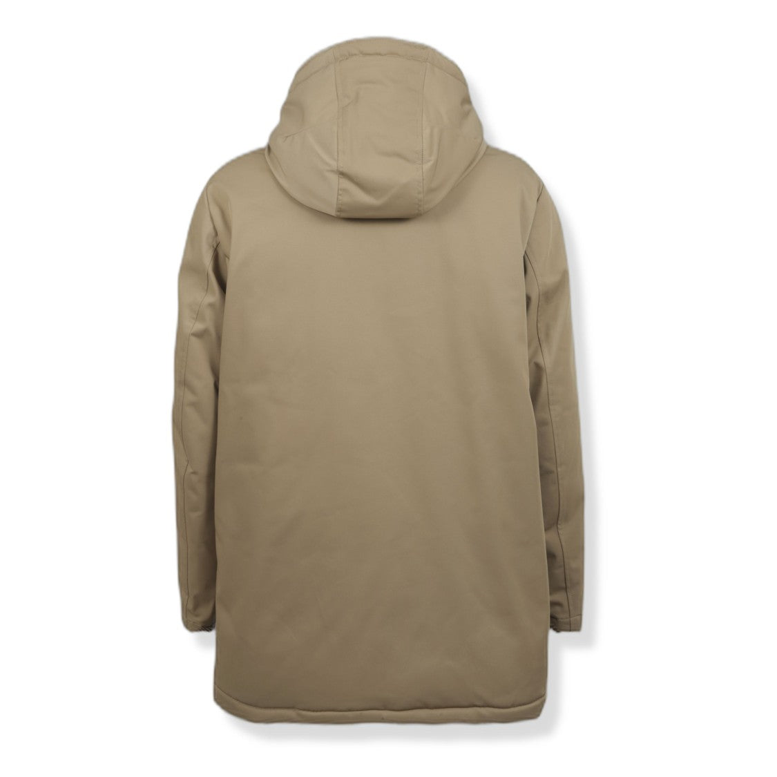 Fay Structured Gabardine Coat With Design