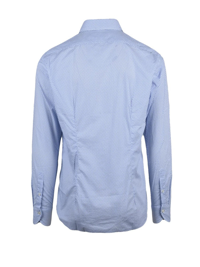 Xacus Classic Blue And White Striped Tailored Xacus Shirt