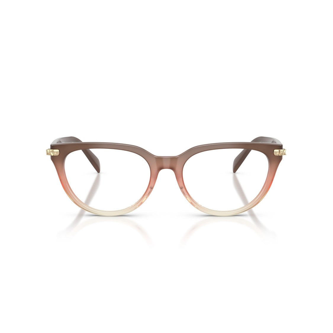 Michael Kors 0Mk4168d Rounded Acetate Eyeglasses With Warm Gradient Finish