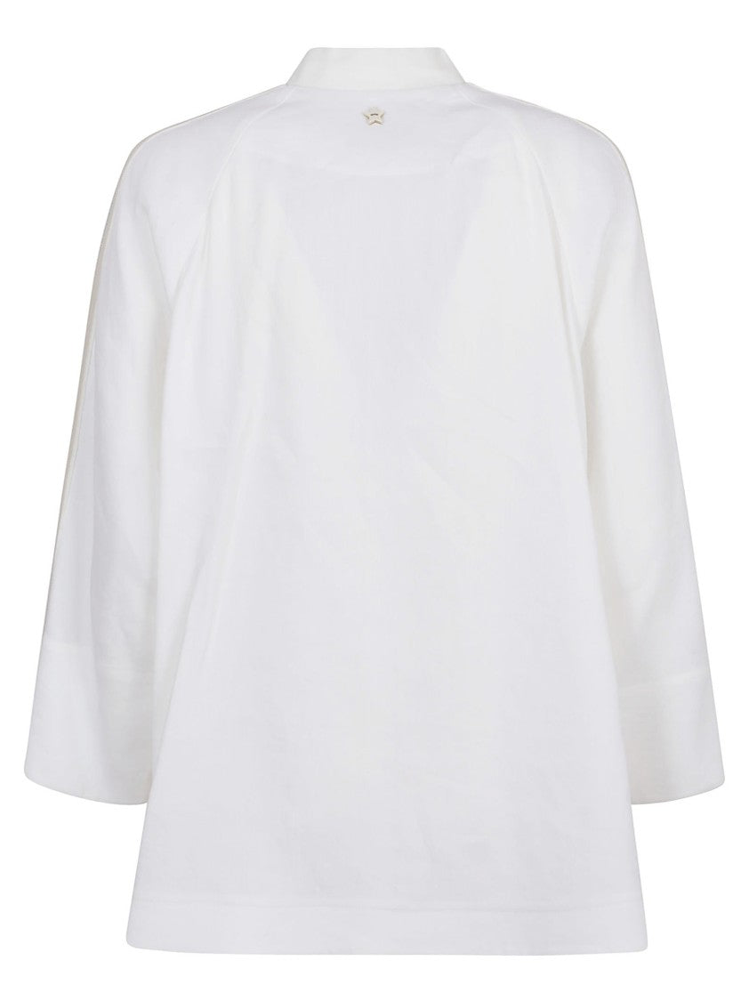 Lorena Antoniazzi Relaxed Fit Beige Jacket