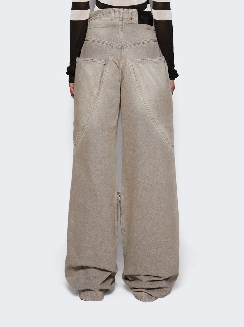 The Attico Baggy Long Pants Vintage Grey