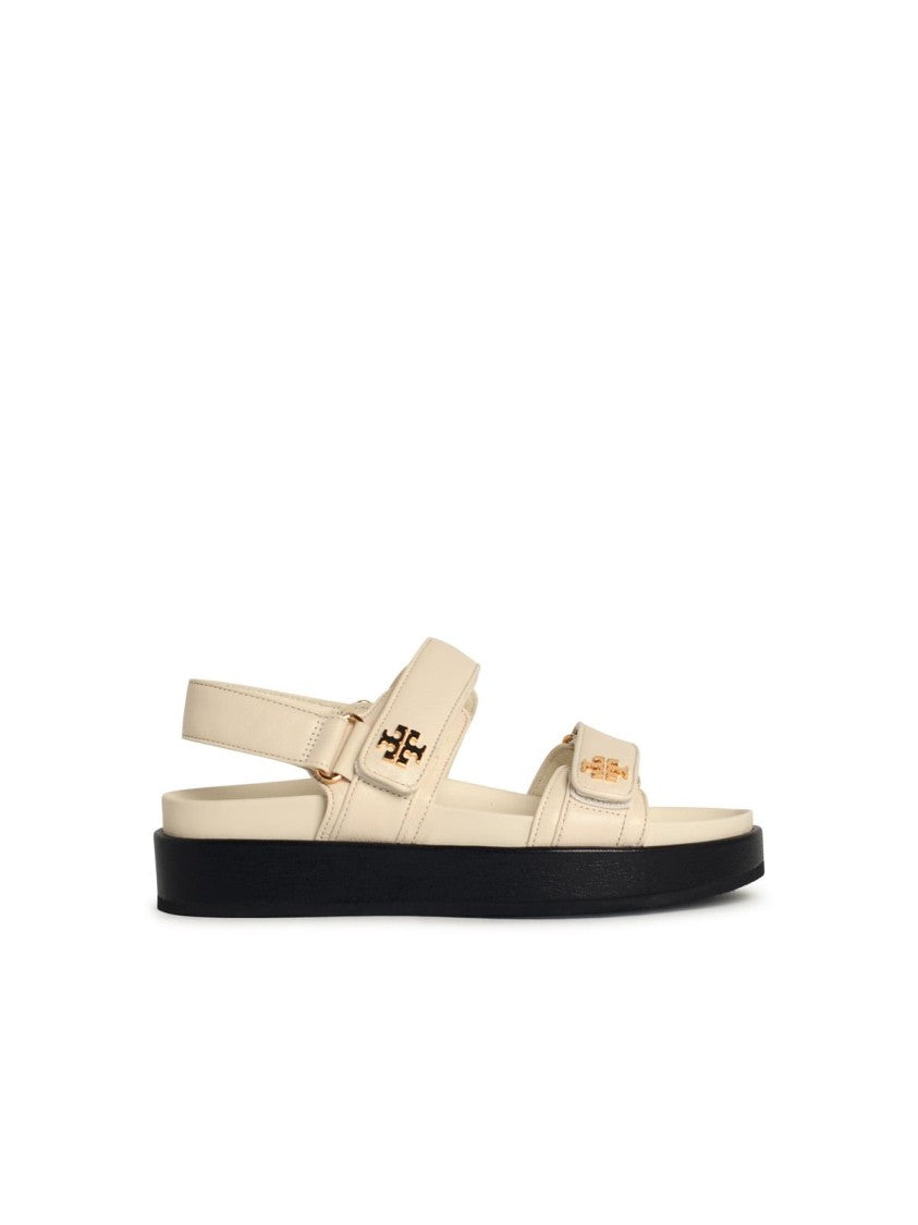 Tory Burch Kira Sport' Ivory Leather Sandals