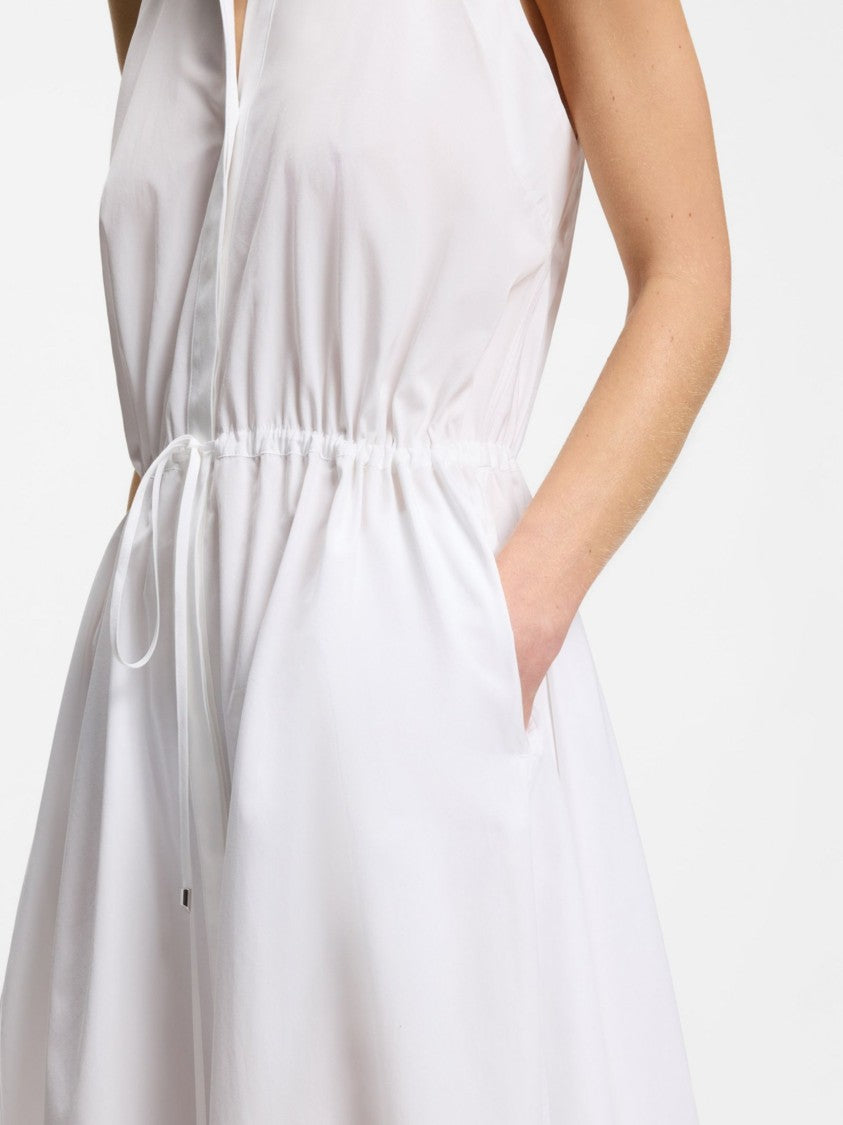 Boss Sleeveless Flared Midi Dress