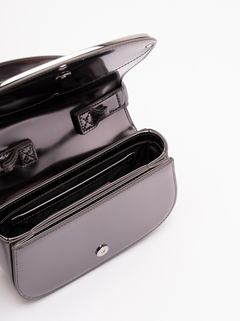 Diesel `1Dr` Iconic Shoulder Bag In Mirrored Leather