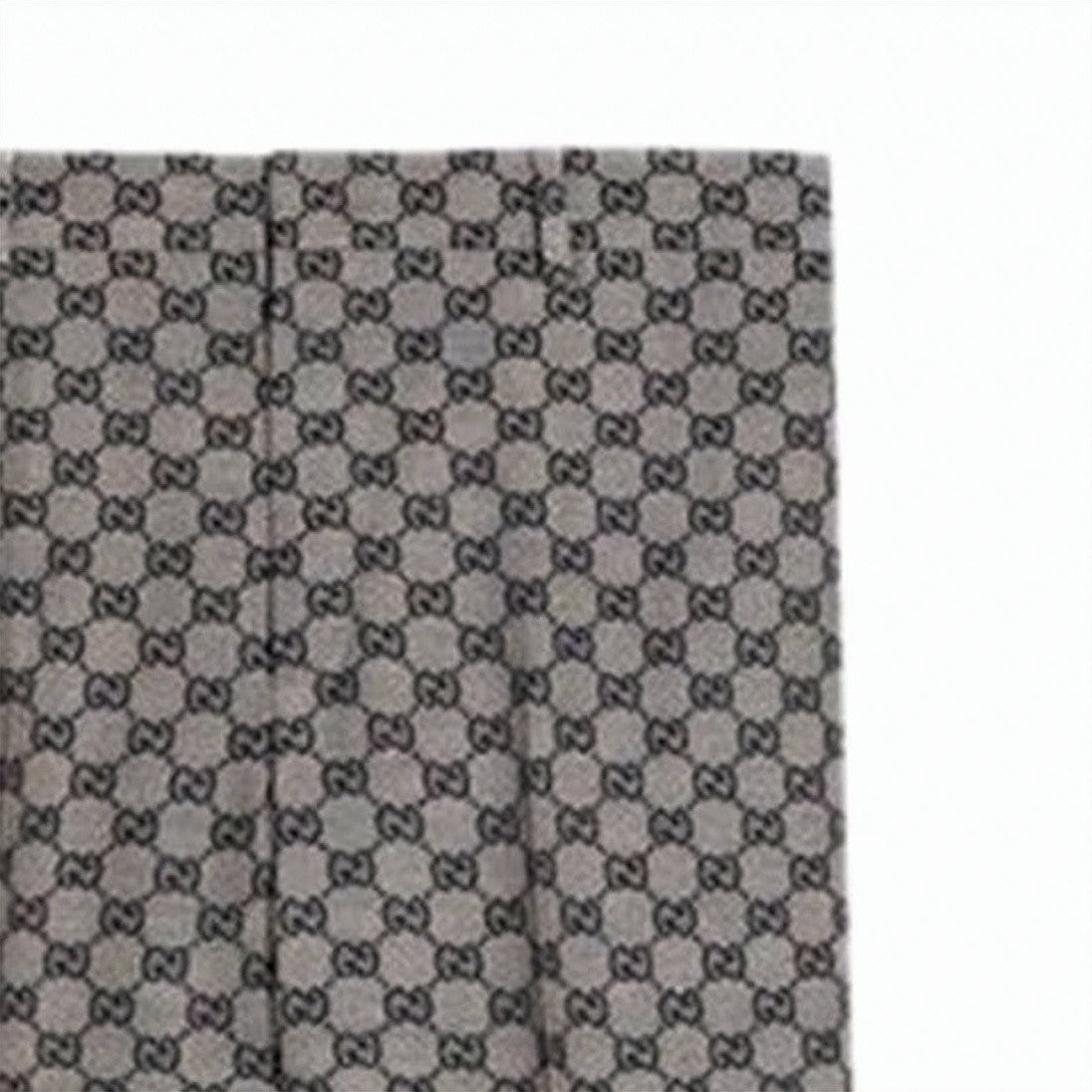 Gucci Geometric Patterned Straight-Leg Pants With Tailored Fit
