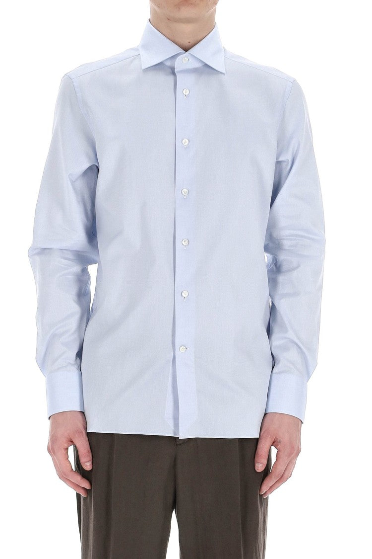 Zegna Trofeo Knitted Cotton Shirt