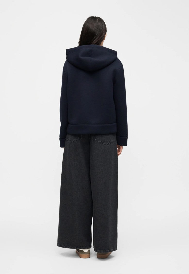 Max Mara Refined Blue Jacket With Quilted Front