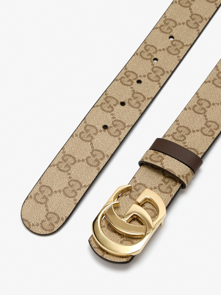 Gucci Beige Belt W.35 Canvas Accessory