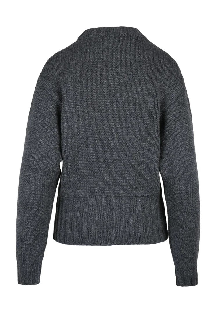 Alexander Mcqueen Crewneck Sweater - Grey