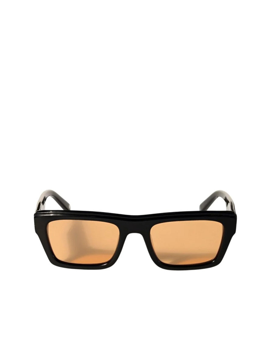 Off-White Black Flint Acetate Square Sunglasses