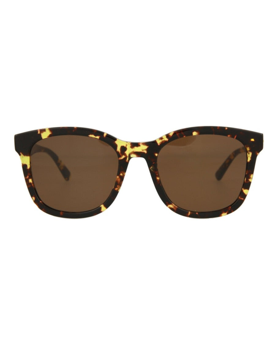 Bottega Veneta Round-Frame Acetate Sunglasses