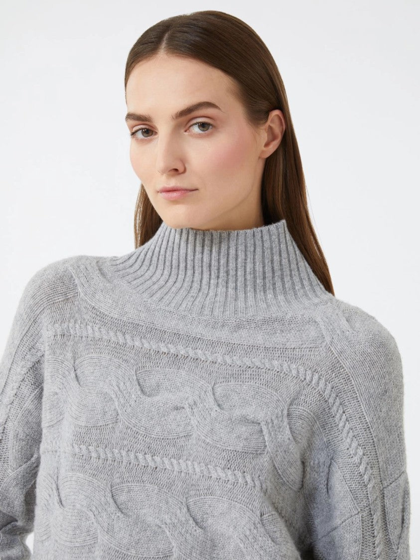 Max Mara Textured Cable Knit Sweater