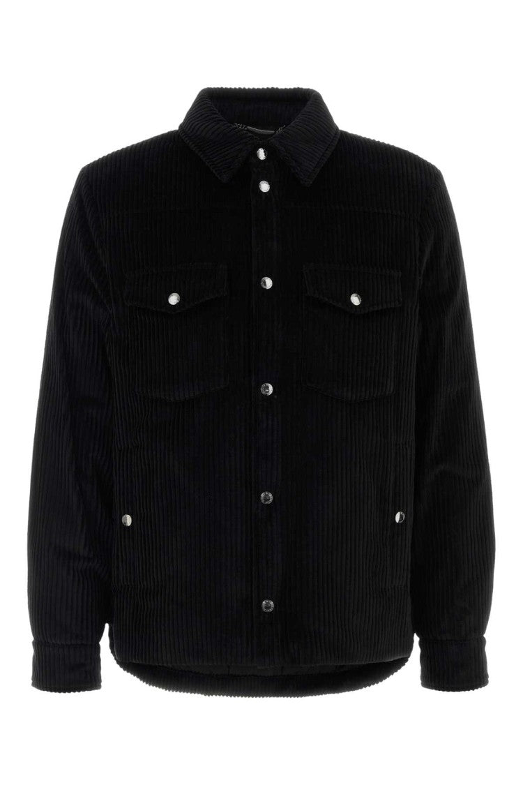 Dolce & Gabbana Black Corduroy Jacket