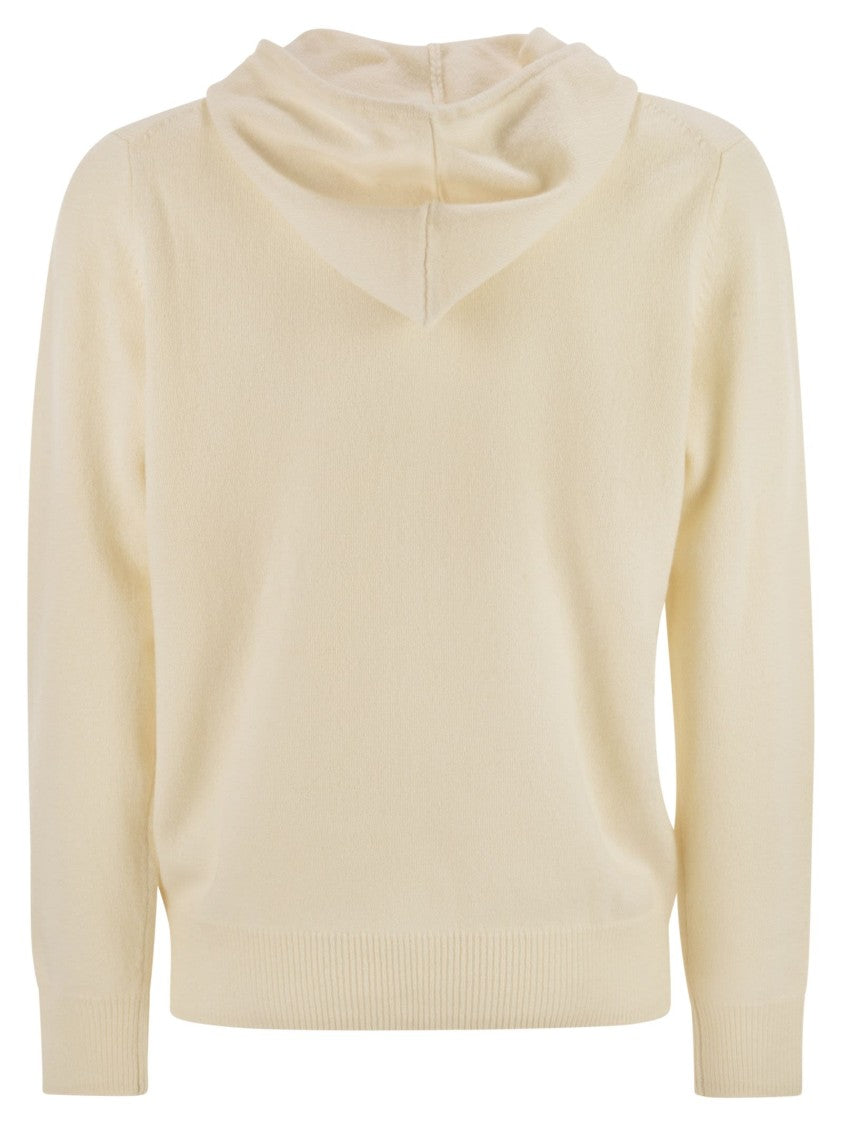 Mc2 Saint Barth Wool Cardigan With Zip