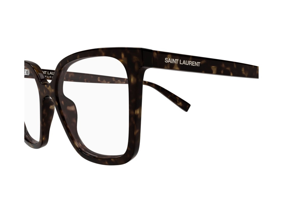 Saint Laurent Sl 910 Oversized Square Tortoiseshell Sunglasses