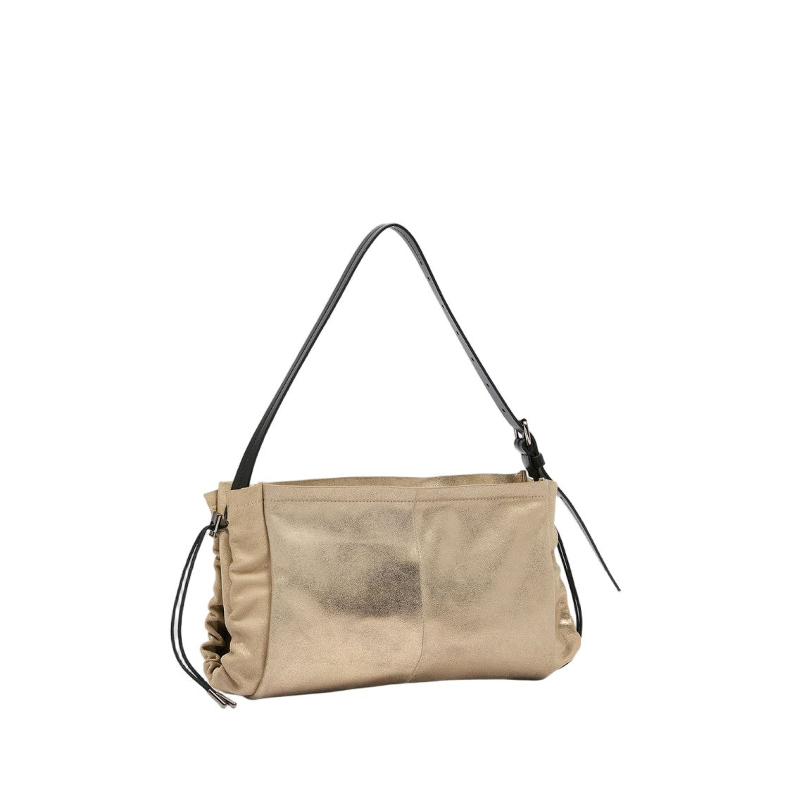 Maison Margiela Rectangular Golden Cowhide Leather Bag