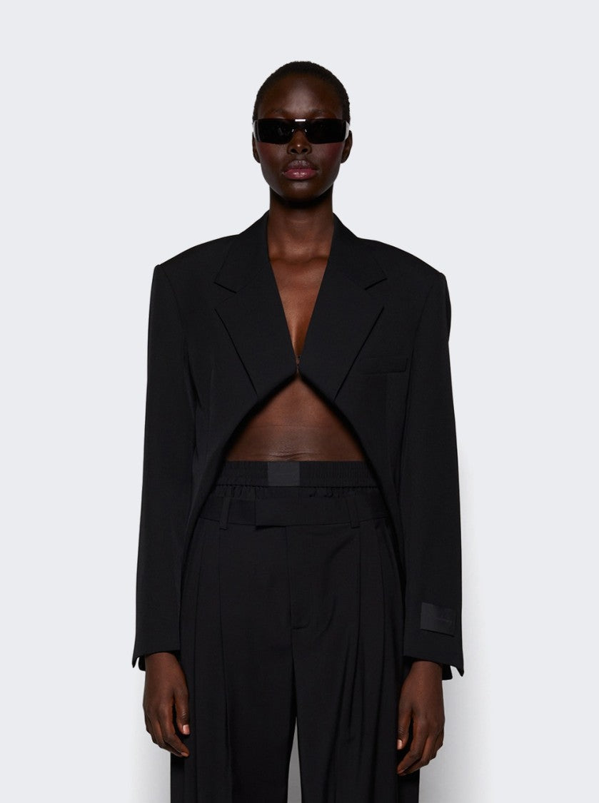 Alexander Wang Pull Back Blazer Black